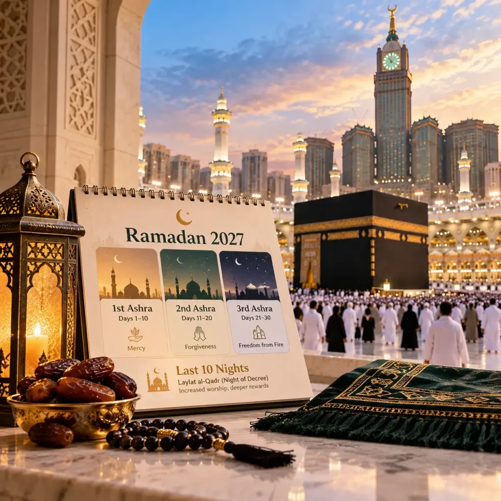 Ramadan Umrah With Ashra Dates and Last 10 Nights