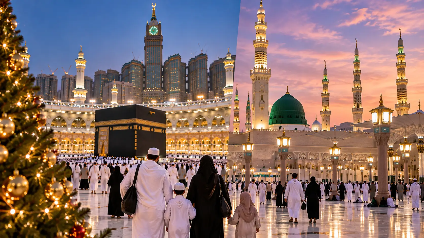 What Christmas and New Year’s Eve Are Like in Makkah and Madinah